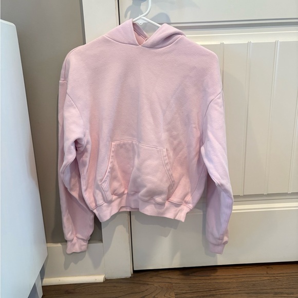 Women's SKIMS baby Pink Hoodie - Picture 4 of 6